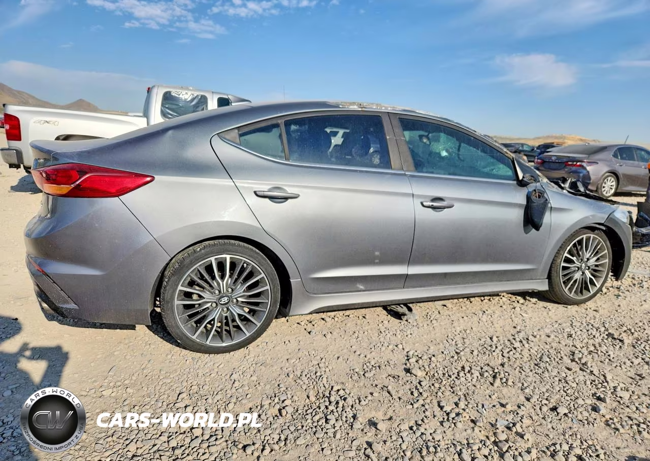 2018 Hyundai Elantra Sport VIN:KMHD04LB4JU665219 - 3