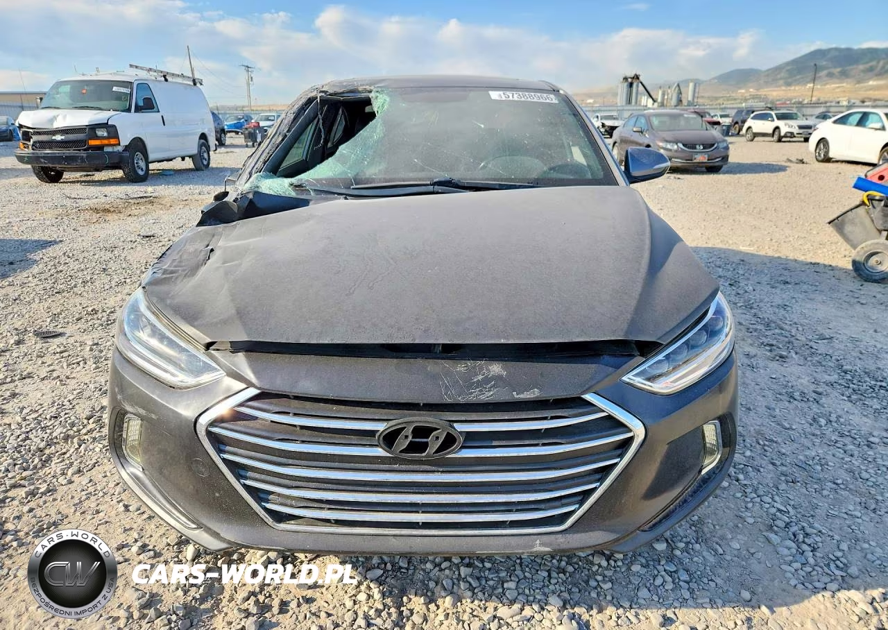 2018 Hyundai Elantra Sport VIN:KMHD04LB4JU665219 - 5