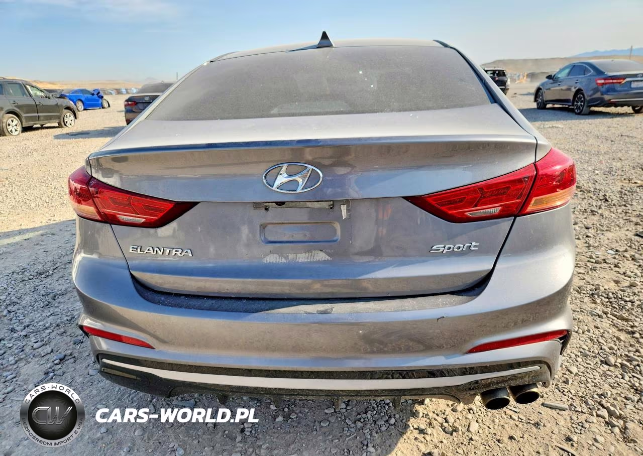 2018 Hyundai Elantra Sport VIN:KMHD04LB4JU665219 - 6