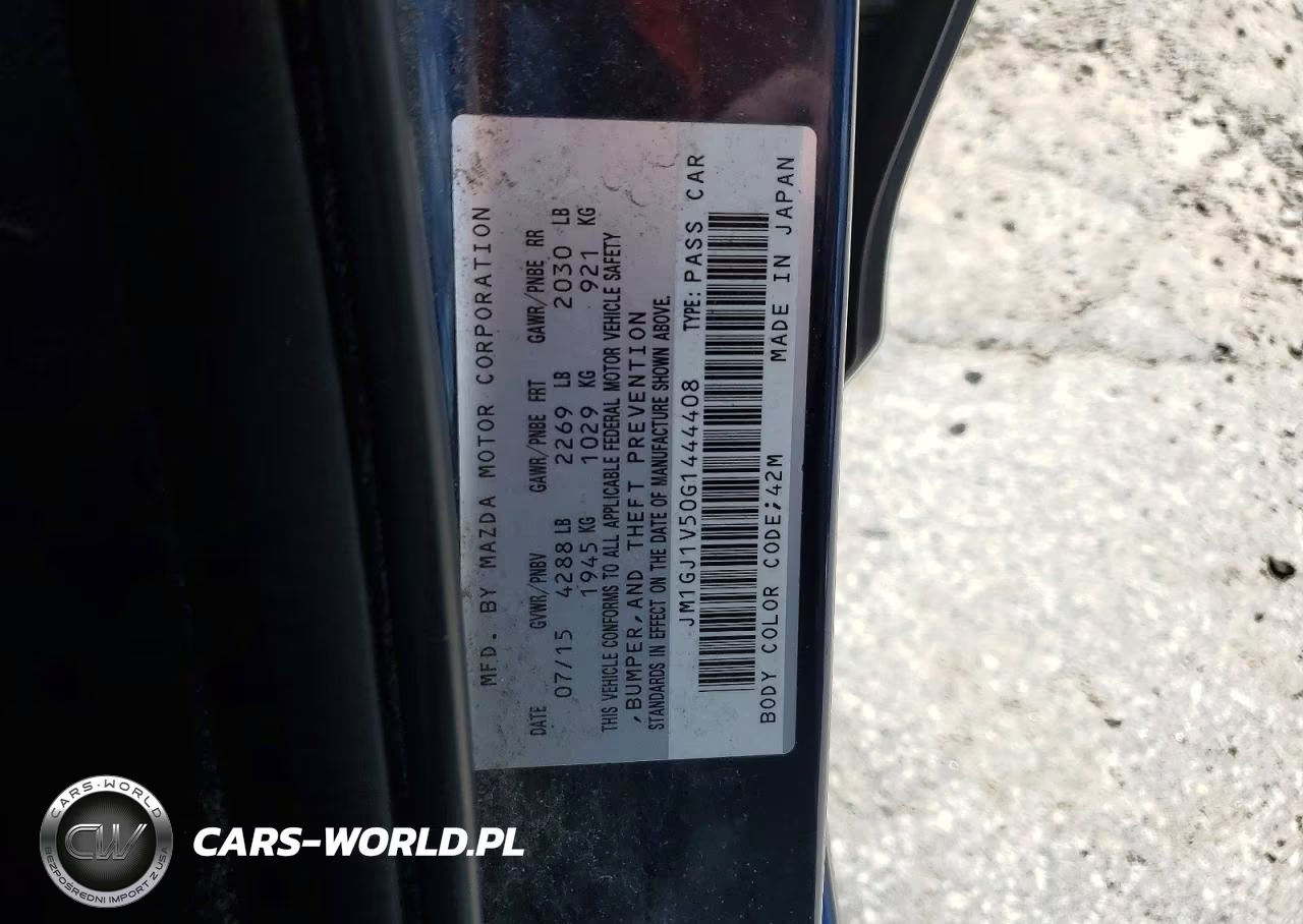 2016 Mazda 6 Touring VIN:JM1GJ1V50G1444408 - 12
