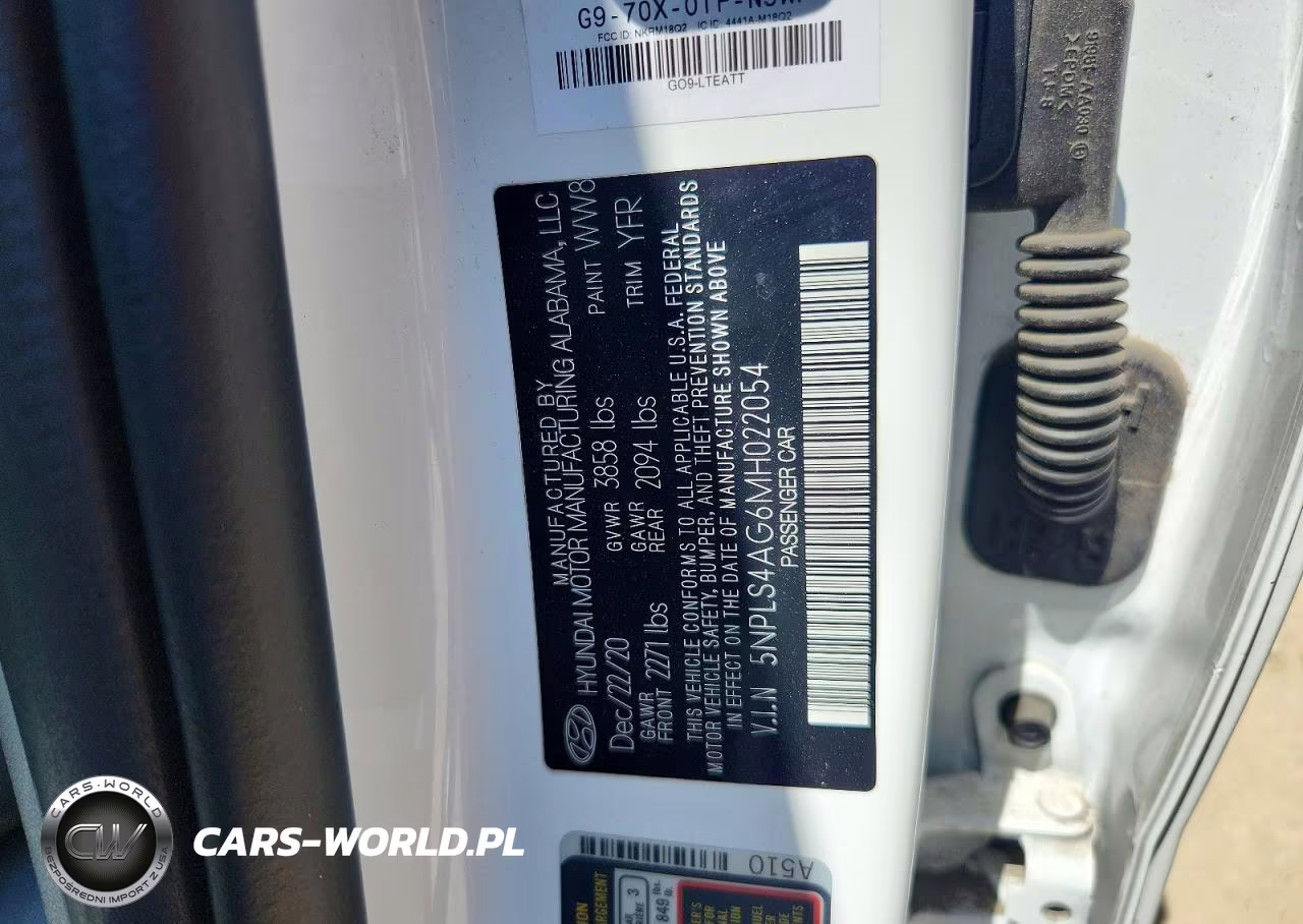 2021 Hyundai Elantra Sel VIN:5NPLS4AG6MH022054 - 12