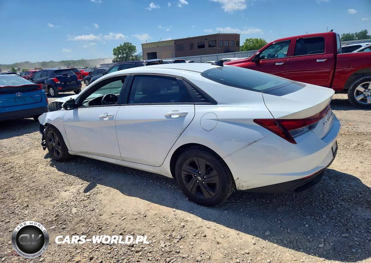 2021 Hyundai Elantra Sel VIN:5NPLS4AG6MH022054 - 2