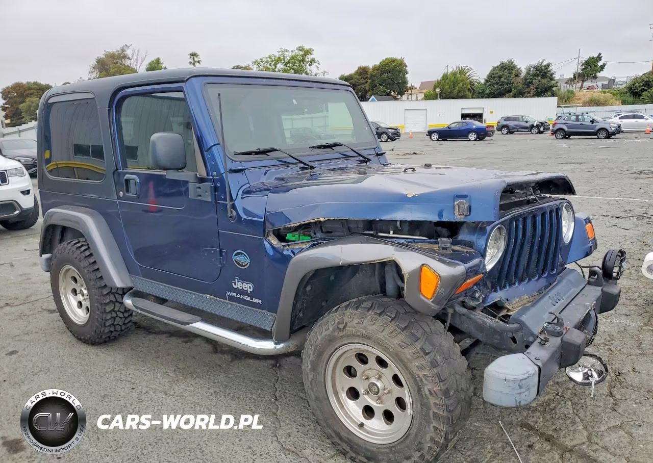 2004 Jeep Wrangler X VIN:1J4FA39S04P799928 - 4