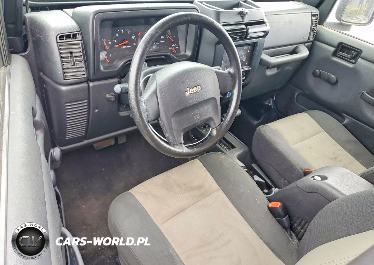 2004 Jeep Wrangler X VIN:1J4FA39S04P799928 - 8