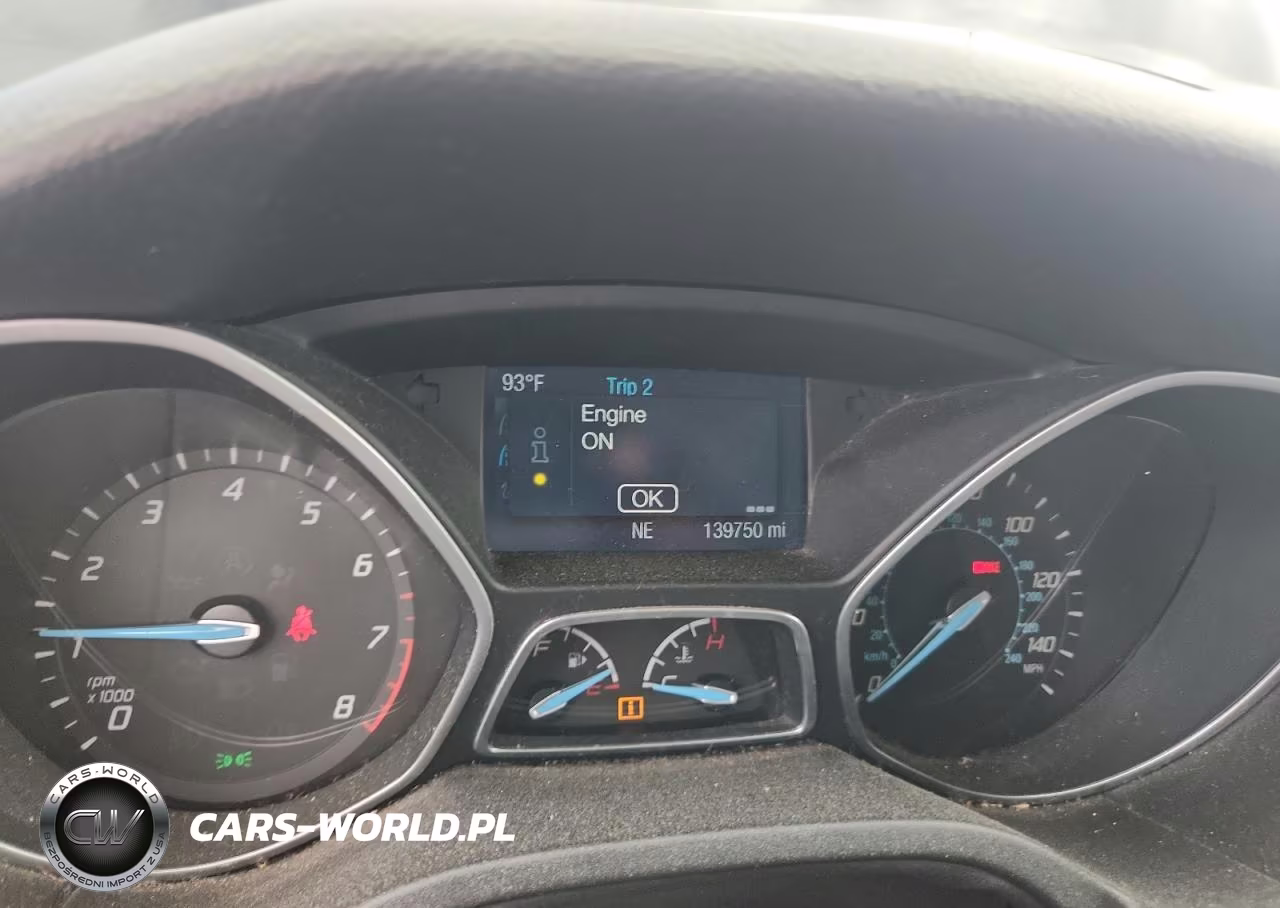 2014 Ford Focus Se VIN:1FADP3K21EL209949 - 9