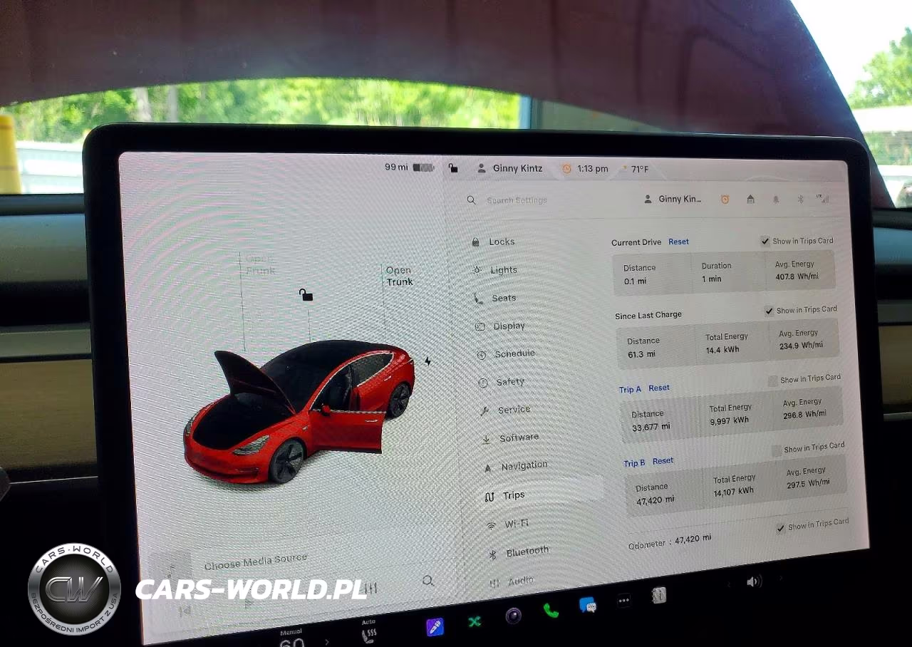 2019 Tesla Model 3 VIN:5YJ3E1EB4KF452472 - 9