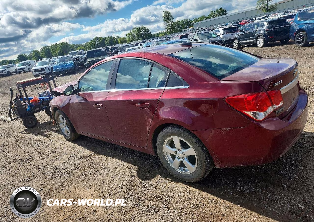2015 Chevrolet Cruze Lt VIN:1G1PC5SB3F7282273 - 2