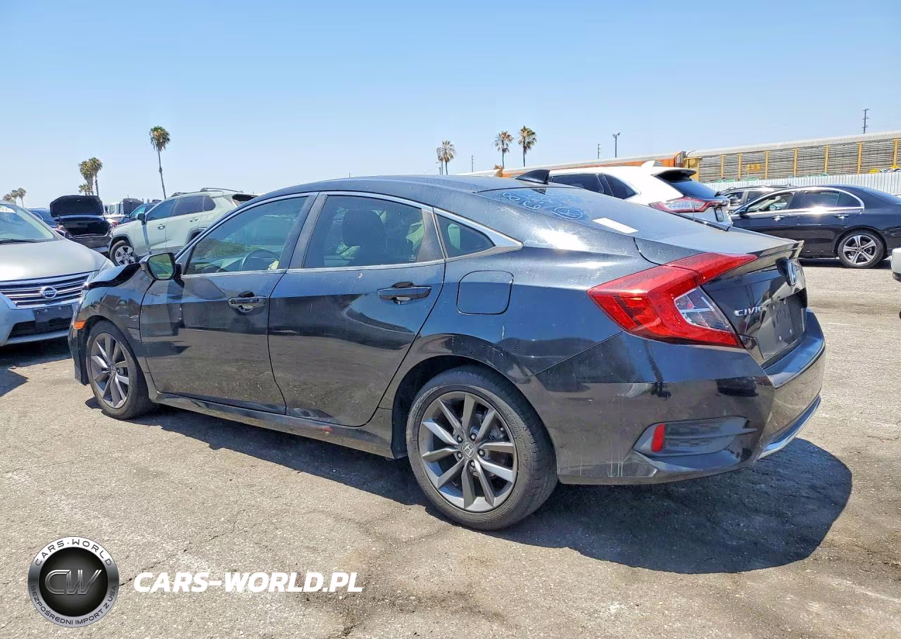 2019 Honda Civic Ex VIN:JHMFC1F35KX001145 - 2