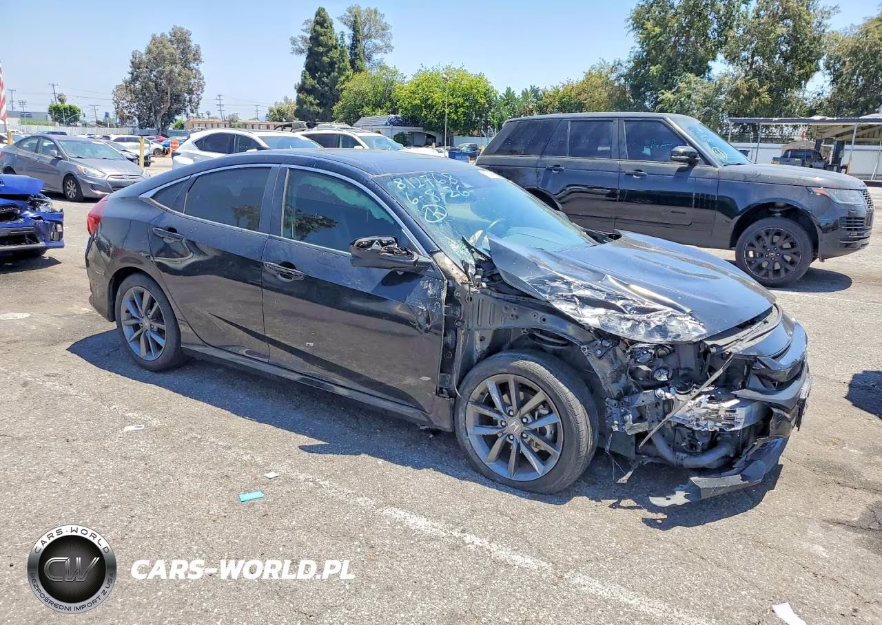 2019 Honda Civic Ex VIN:JHMFC1F35KX001145 - 4
