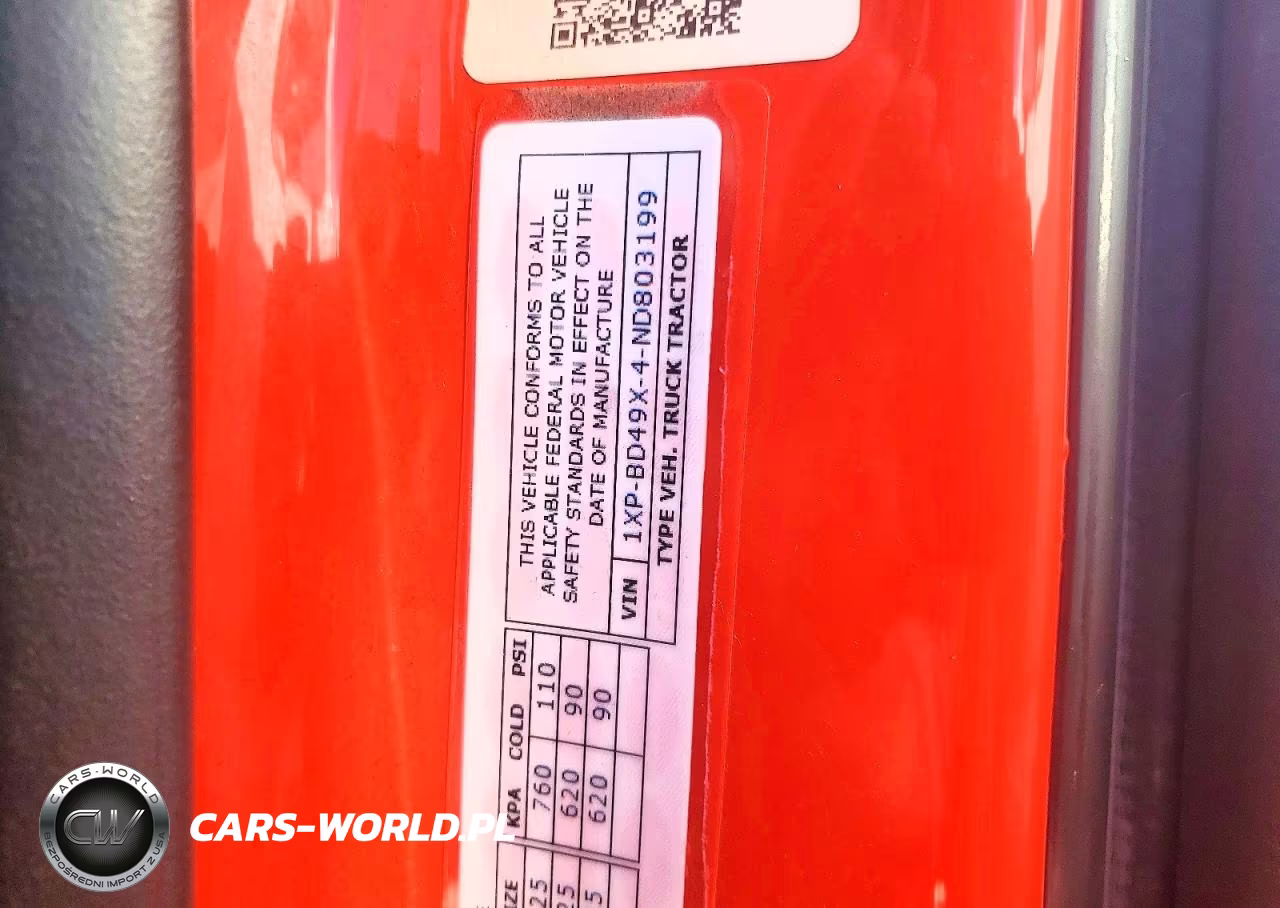 2022 Peterbilt 579 Semi Truck VIN:1XPBD49X4ND803199 - 10