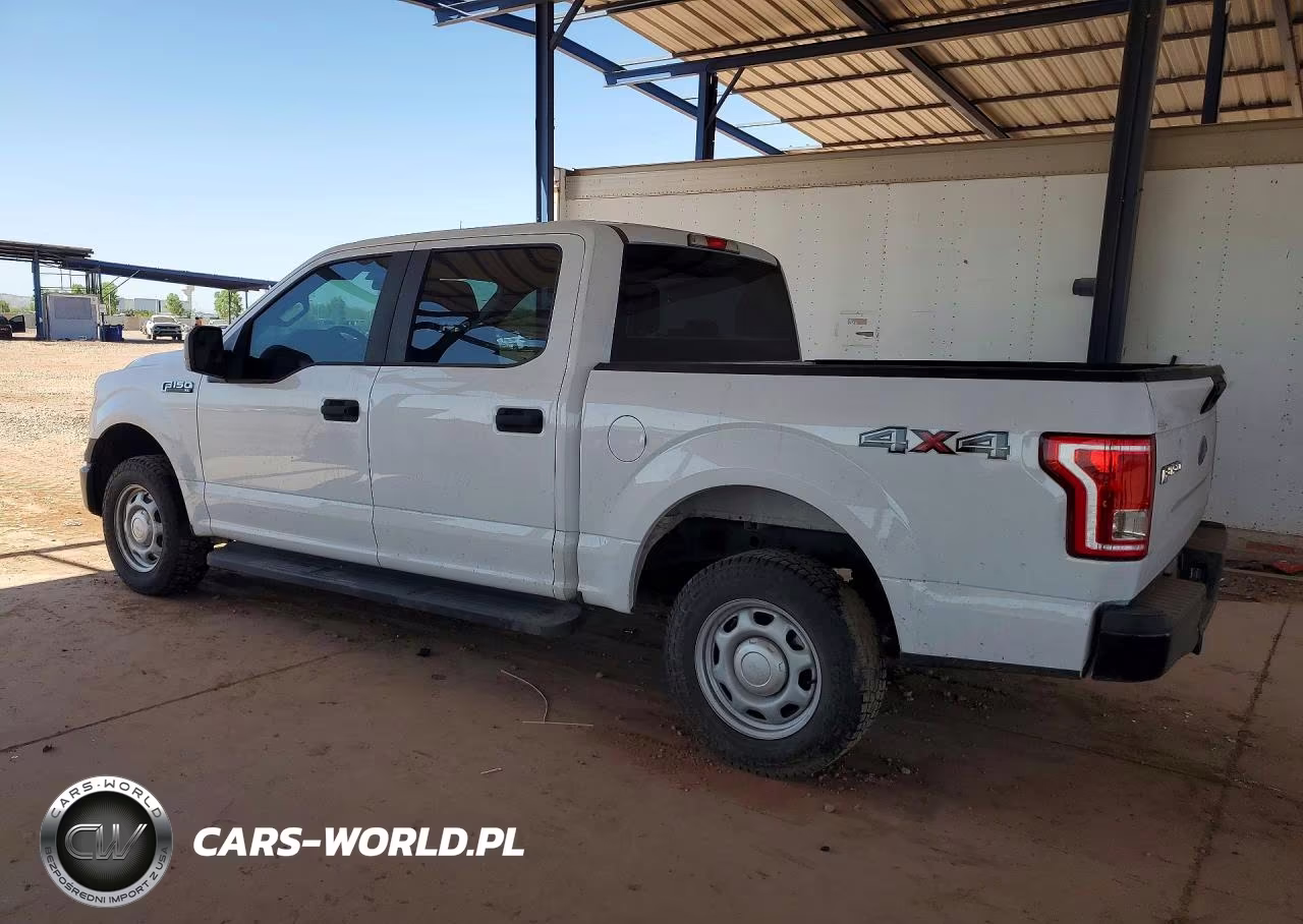 2017 Ford F150 Supercrew VIN:1FTEW1E84HKD61501 - 2