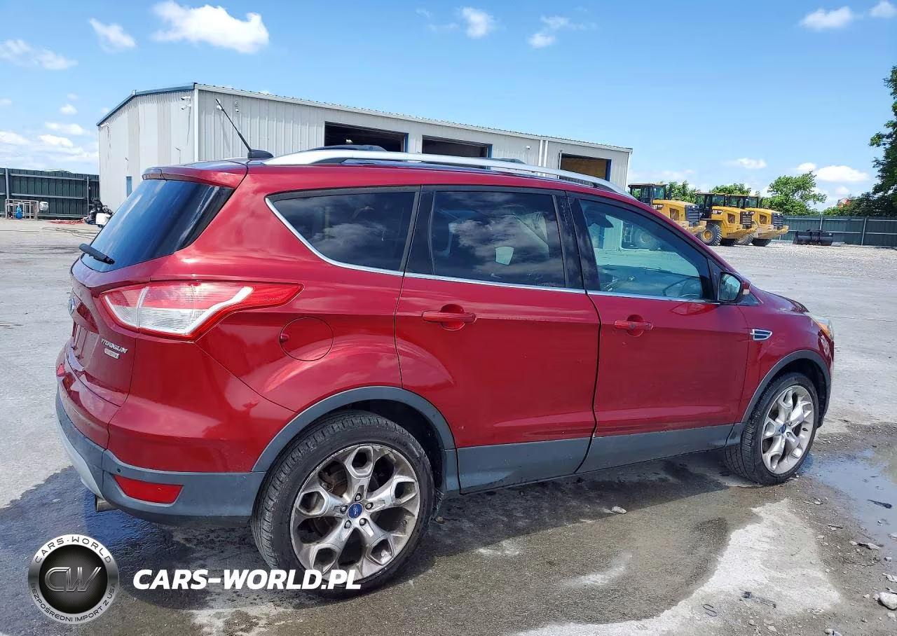2013 Ford Escape Titanium VIN:1FMCU9J97DUB00822 - 3