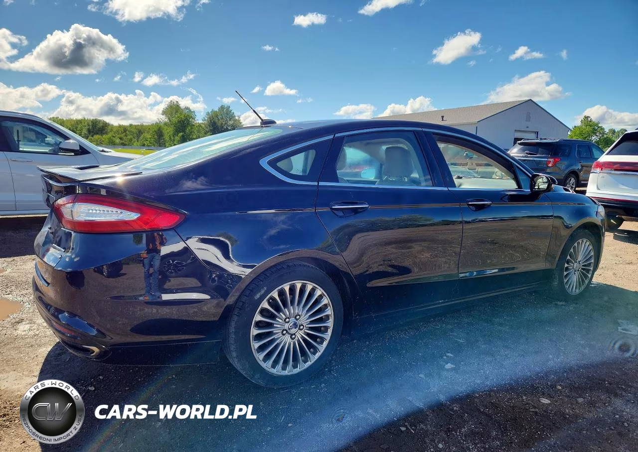 2016 Ford Fusion Titanium VIN:3FA6P0K96GR362156 - 3