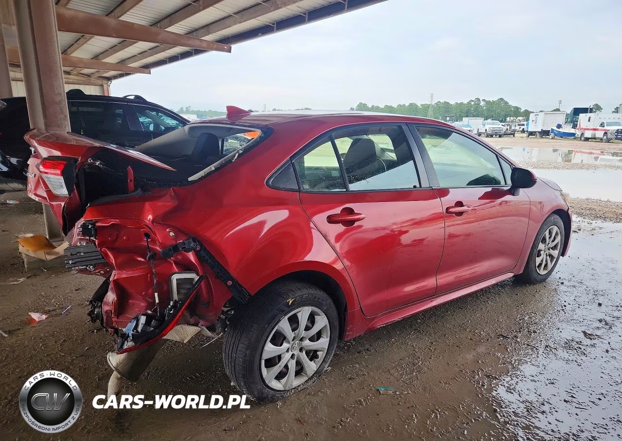 2021 Toyota Corolla Le VIN:JTDEPMAE5MJ141469 - 3