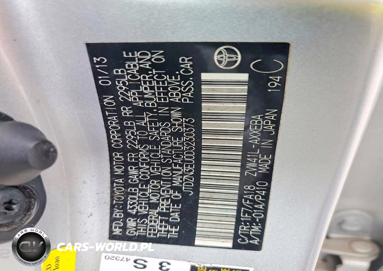 2013 Toyota Prius V Three VIN:JTDZN3EU0D3230373 - 13