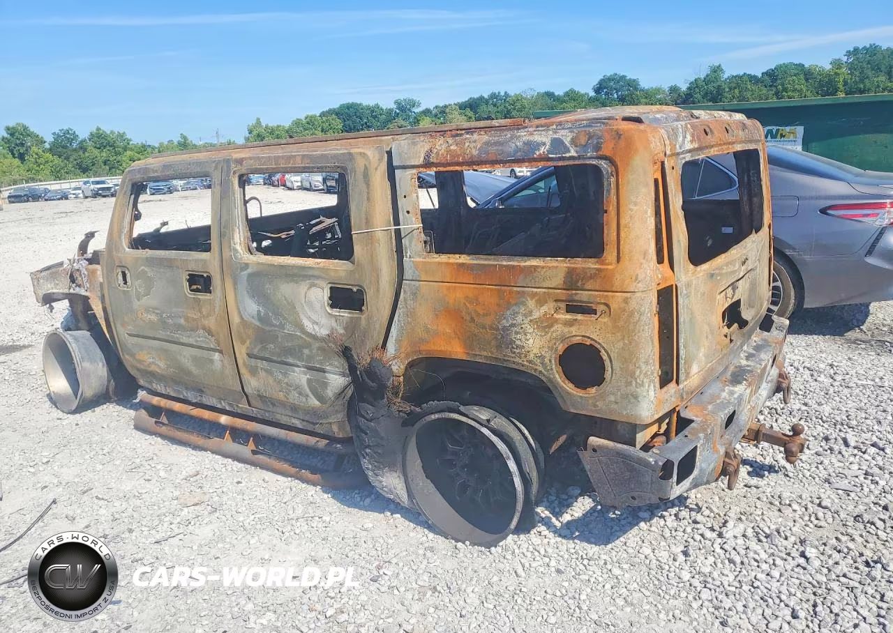 2003 Hummer H2 VIN:5GRGN23U03H141424 - 2