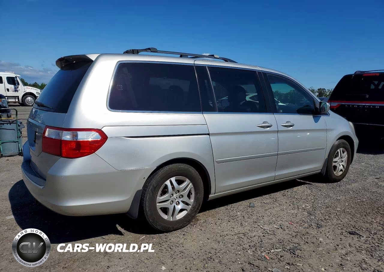 2007 Honda Odyssey Exl VIN:5FNRL38647B442929 - 3