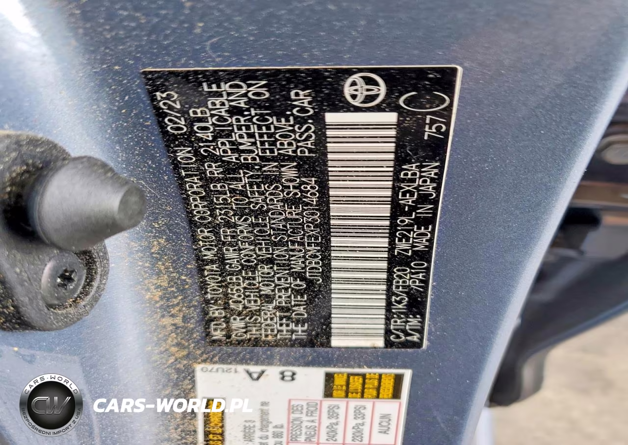 2023 Toyota Corolla Hybrid Le VIN:JTDBCMFEXP3014684 - 12