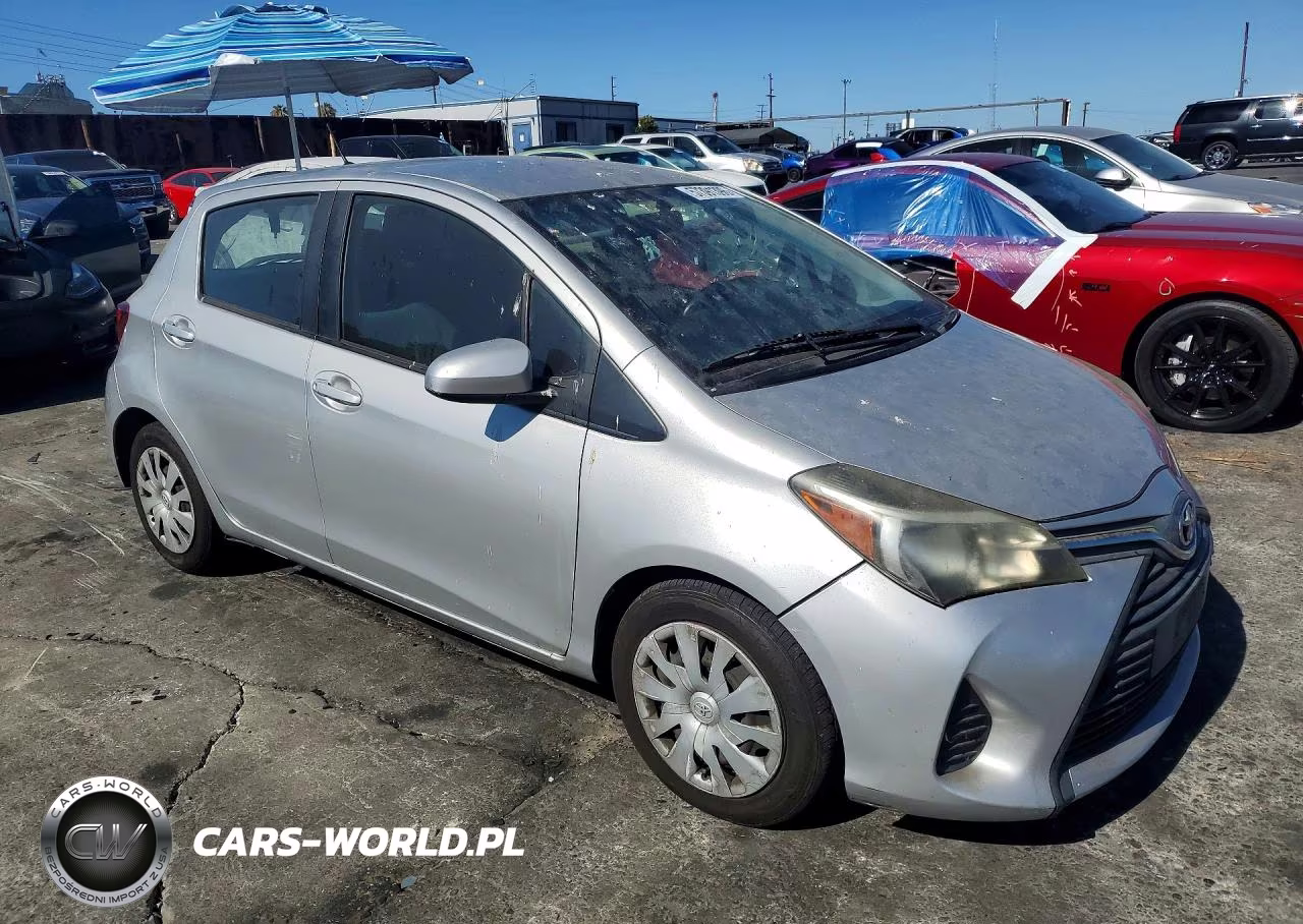 2015 Toyota Yaris 5-Door L VIN:VNKKTUD32FA033717 - 4