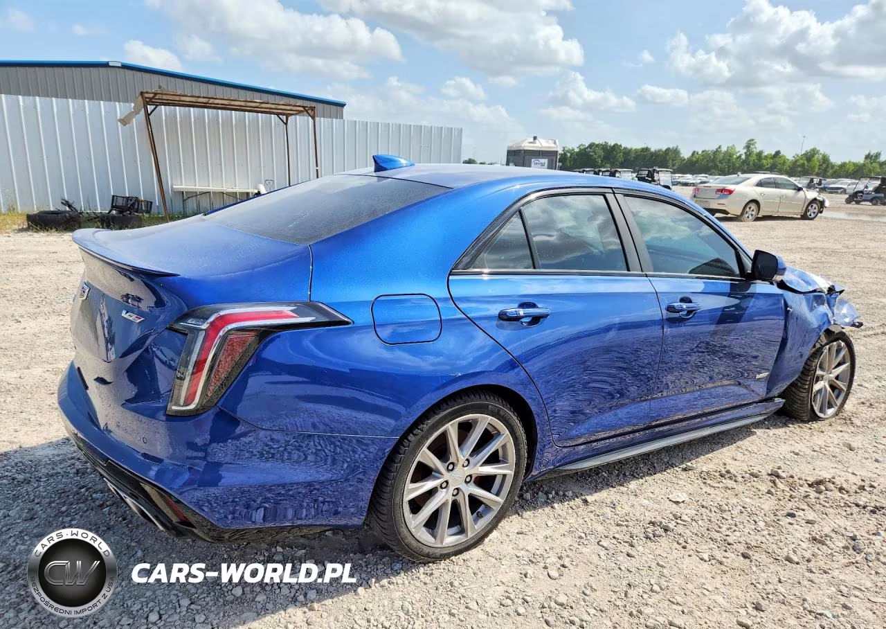 2022 Cadillac Ct4-V Blackwing VIN:1G6DH5RL0N0102056 - 3