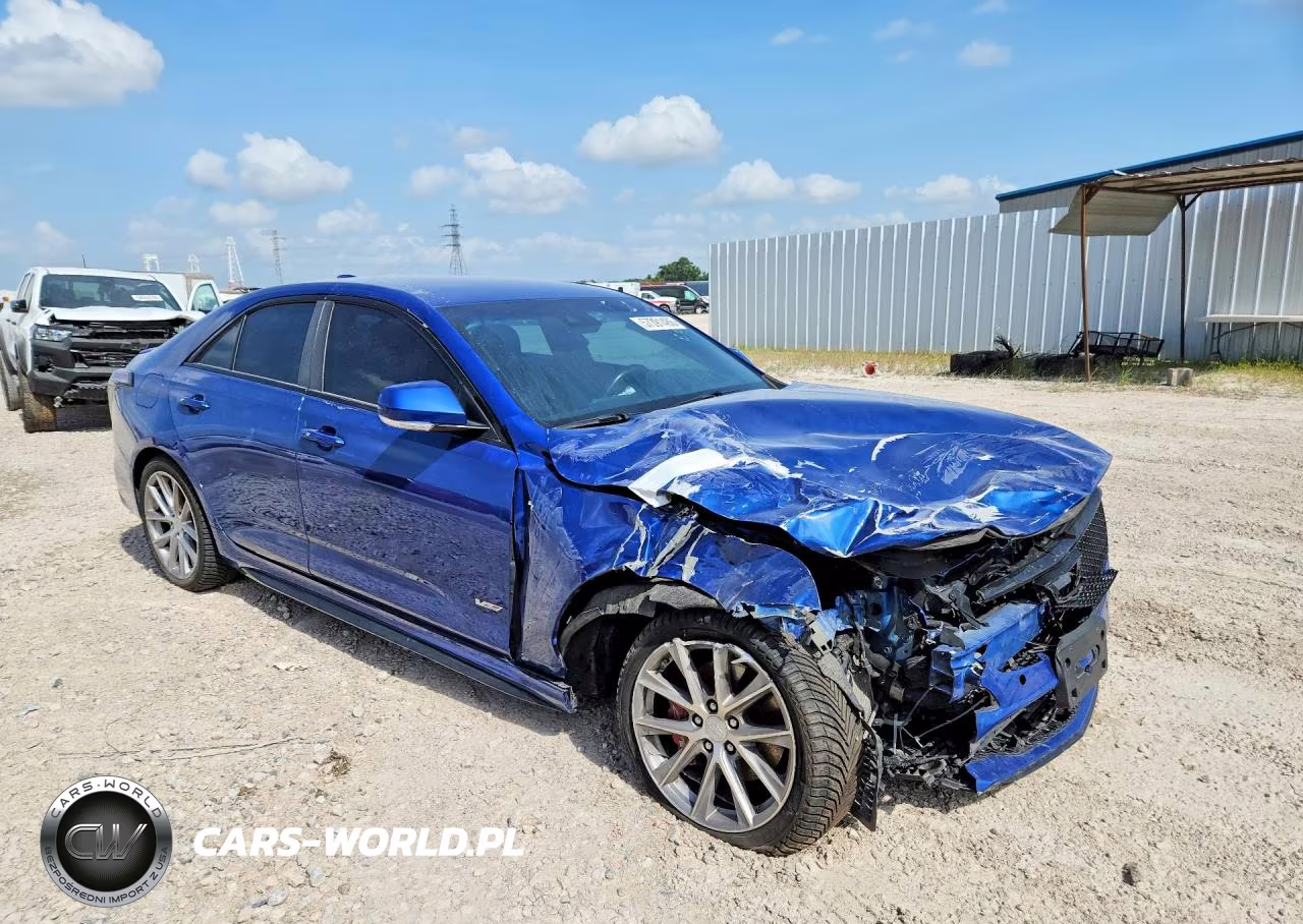 2022 Cadillac Ct4-V Blackwing VIN:1G6DH5RL0N0102056 - 4