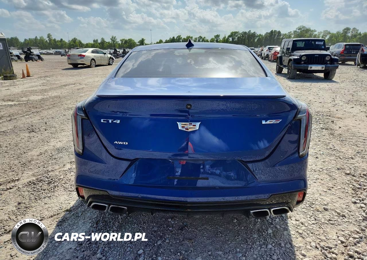 2022 Cadillac Ct4-V Blackwing VIN:1G6DH5RL0N0102056 - 6