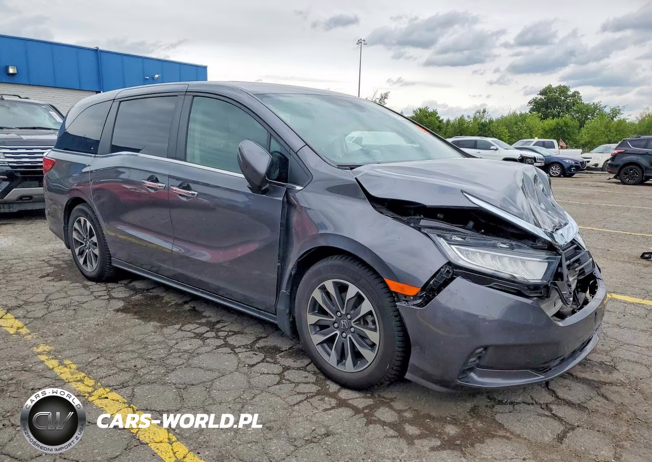2023 Honda Odyssey Exl VIN:5FNRL6H68PB010653 - 4