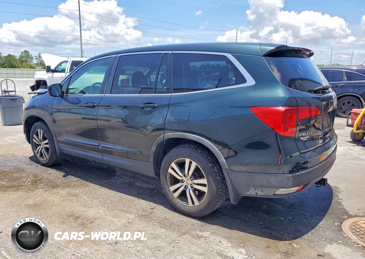 2017 Honda Pilot Exl VIN:5FNYF5H51HB021838 - 2