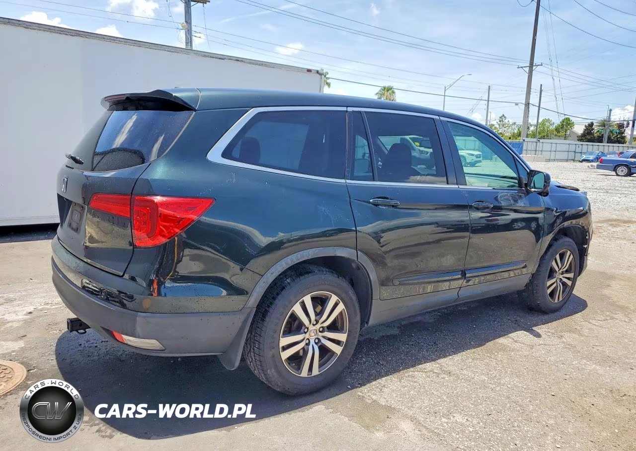 2017 Honda Pilot Exl VIN:5FNYF5H51HB021838 - 3