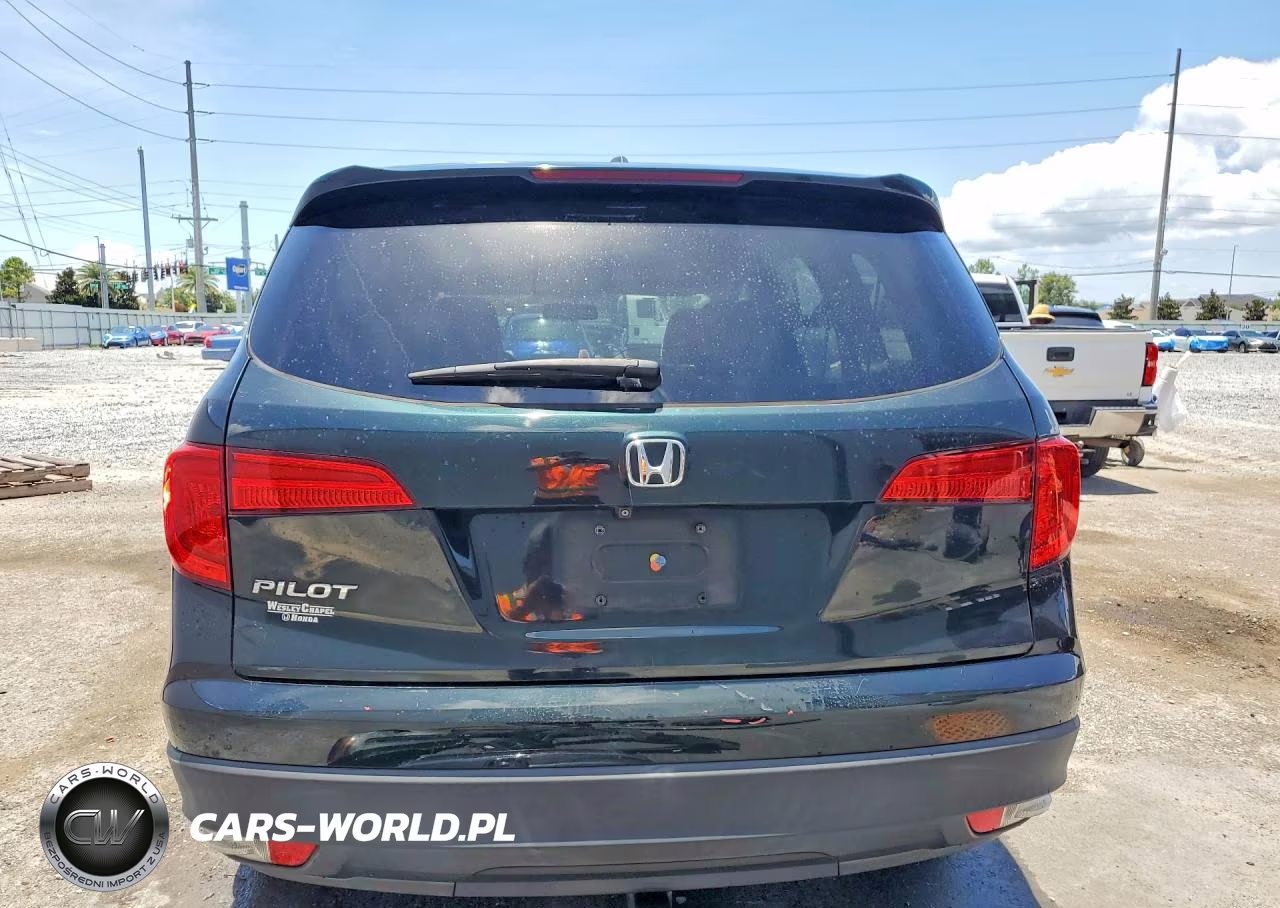 2017 Honda Pilot Exl VIN:5FNYF5H51HB021838 - 6