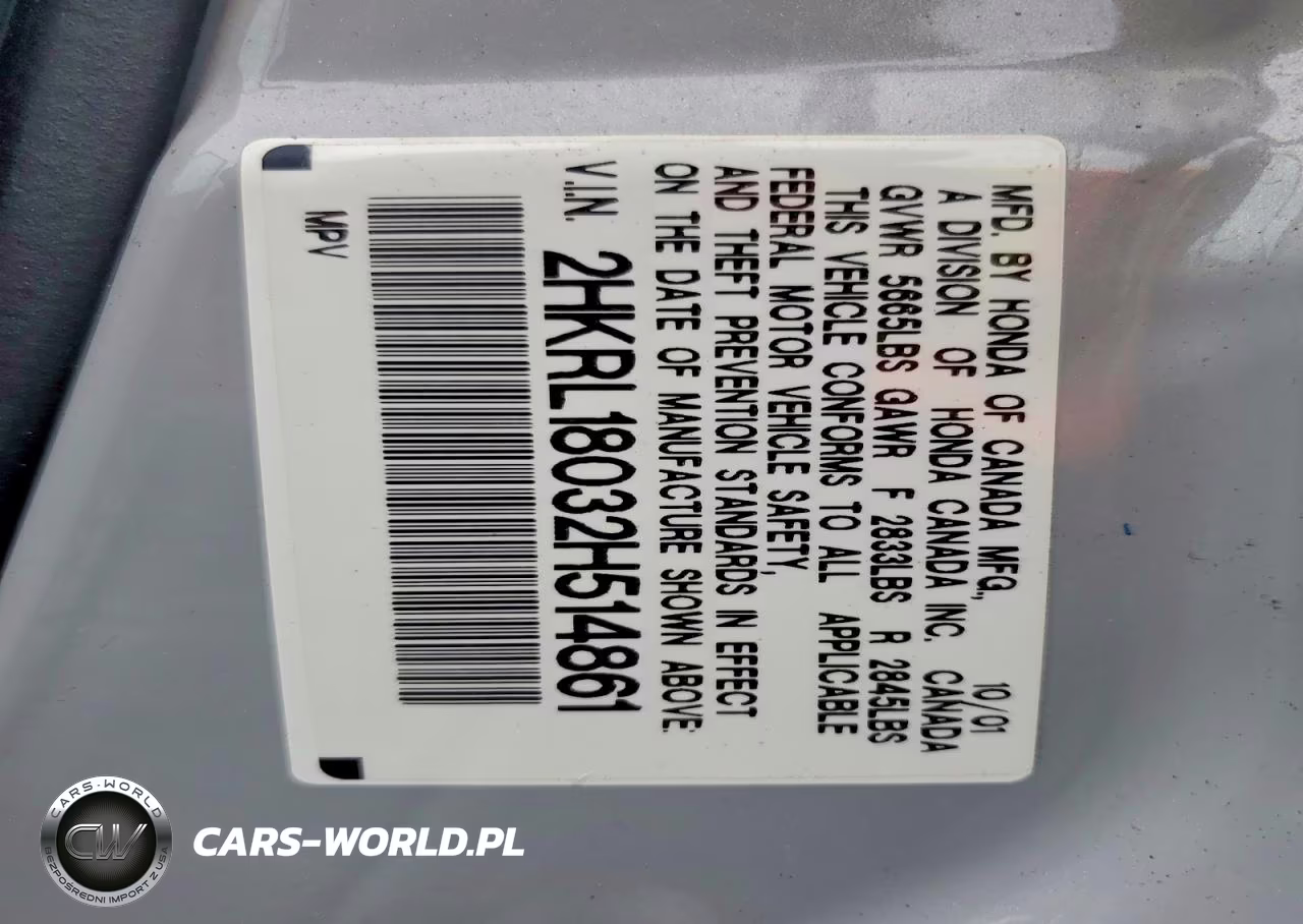 2002 Honda Odyssey Exl VIN:2HKRL18032H514861 - 13