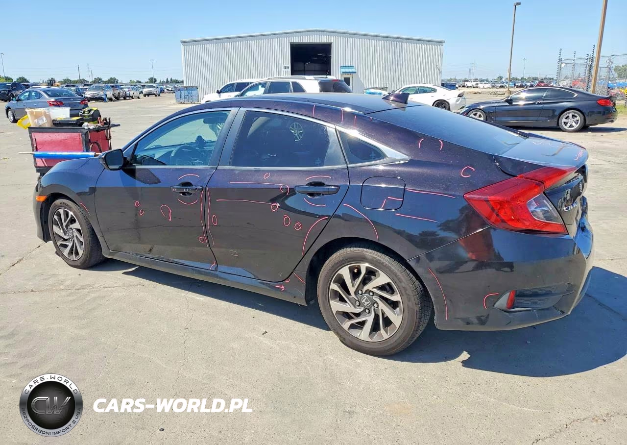 2017 Honda Civic Ex VIN:2HGFC2F7XHH572963 - 2