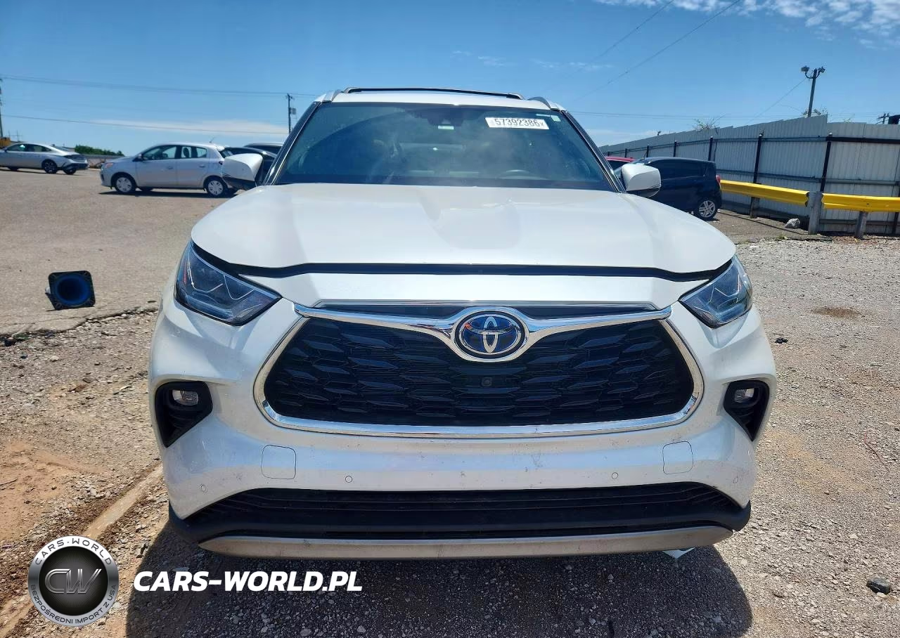 2023 Toyota Highlander Hybrid Platinum VIN:5TDFARAH4PS021313 - 5