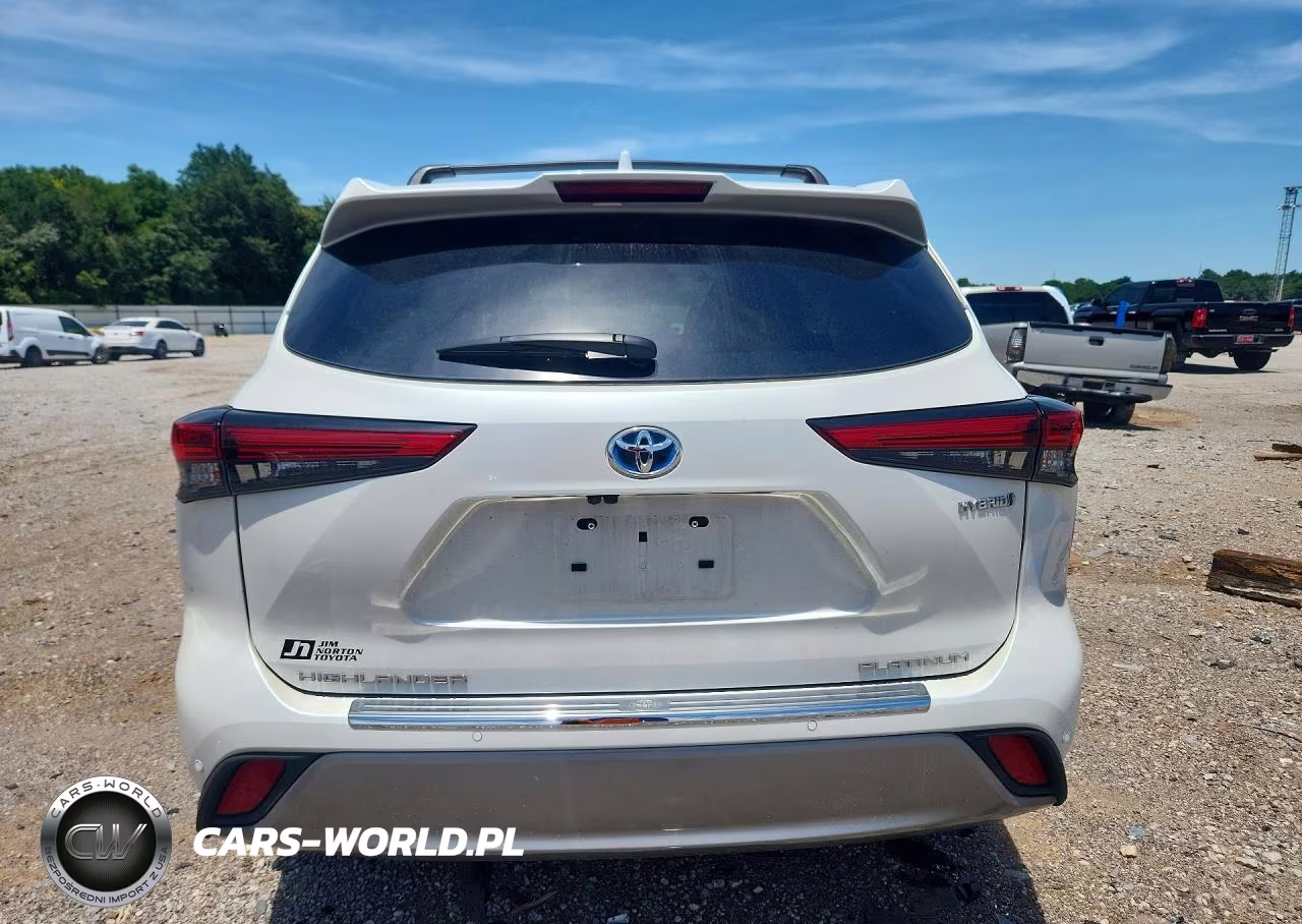 2023 Toyota Highlander Hybrid Platinum VIN:5TDFARAH4PS021313 - 6