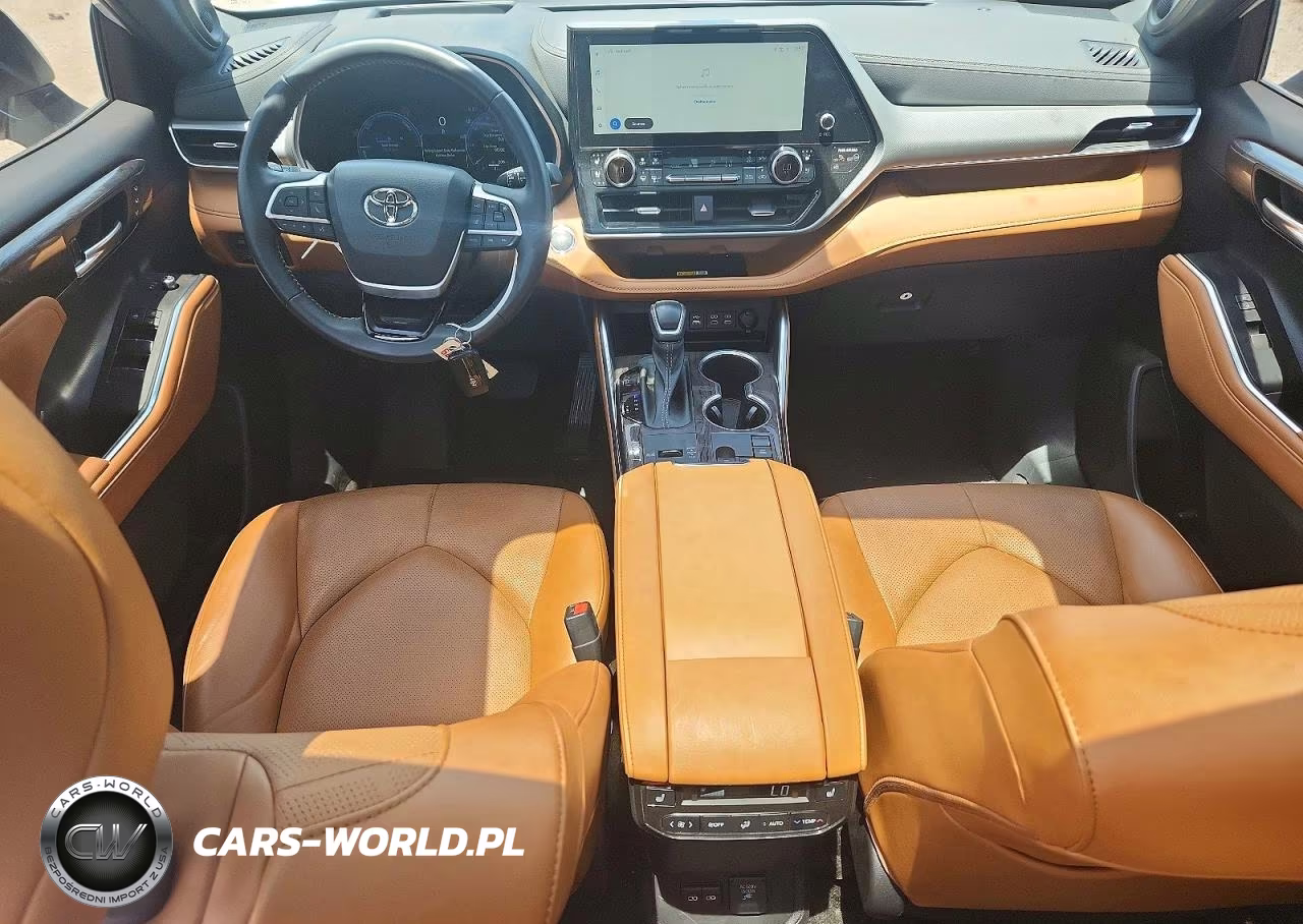 2023 Toyota Highlander Hybrid Platinum VIN:5TDFARAH4PS021313 - 8