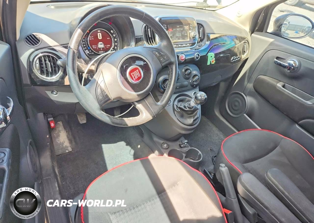 2017 Fiat 500 Pop VIN:3C3CFFKR4HT553764 - 8