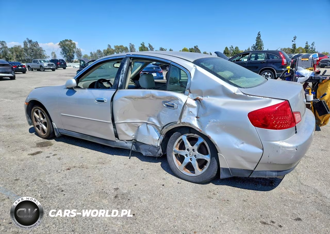 2004 Infiniti G35 Base VIN:JNKCV51F14M719222 - 2