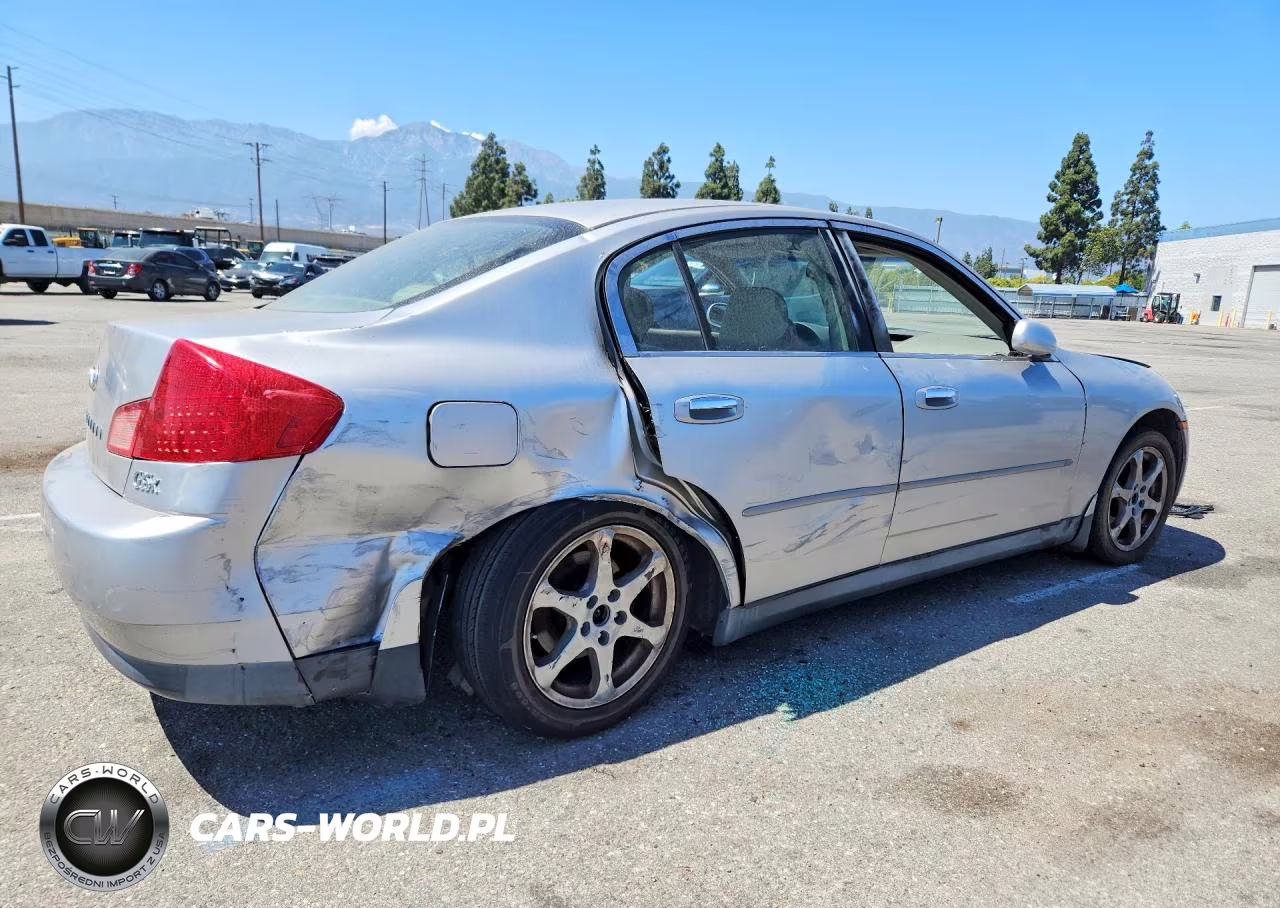 2004 Infiniti G35 Base VIN:JNKCV51F14M719222 - 3