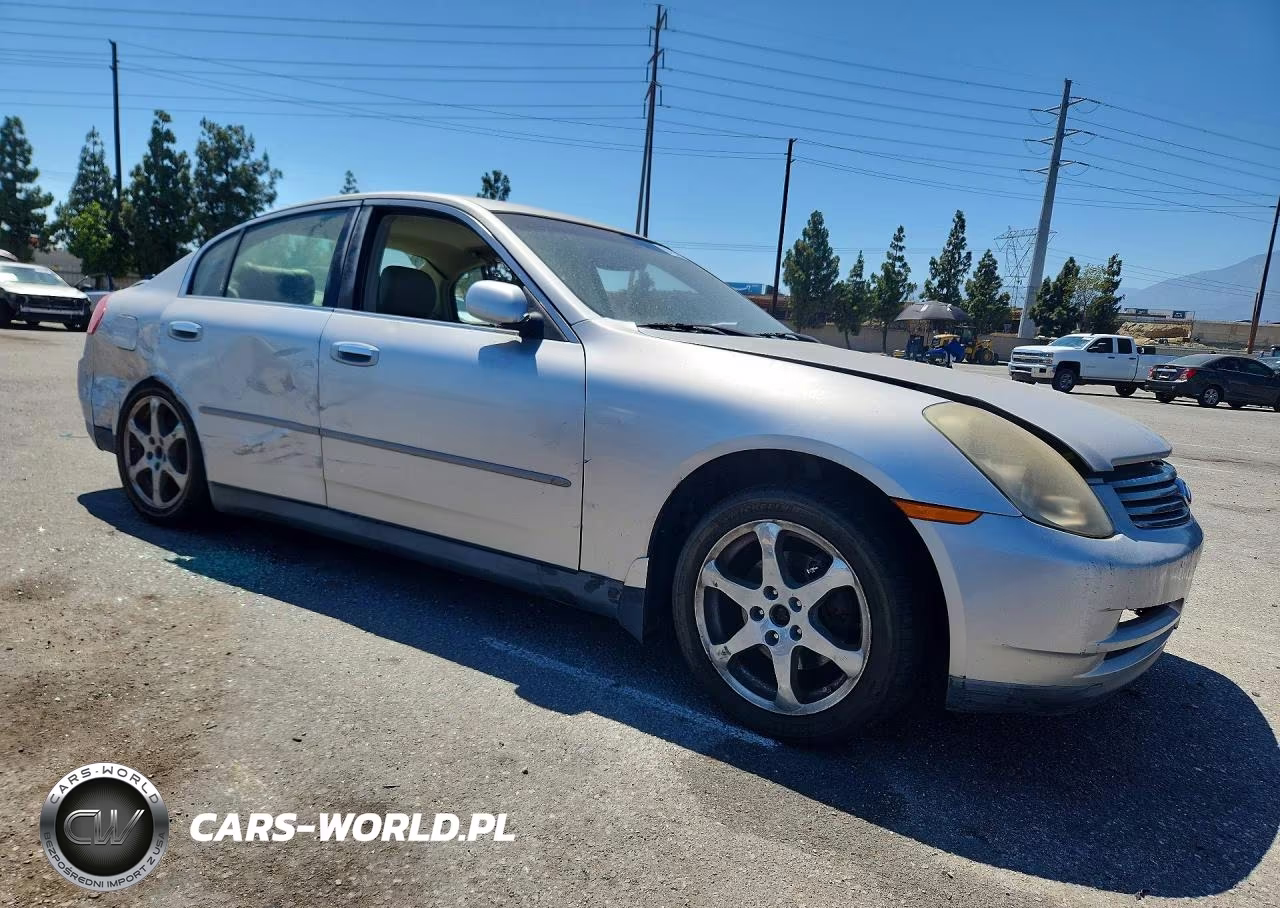 2004 Infiniti G35 Base VIN:JNKCV51F14M719222 - 4