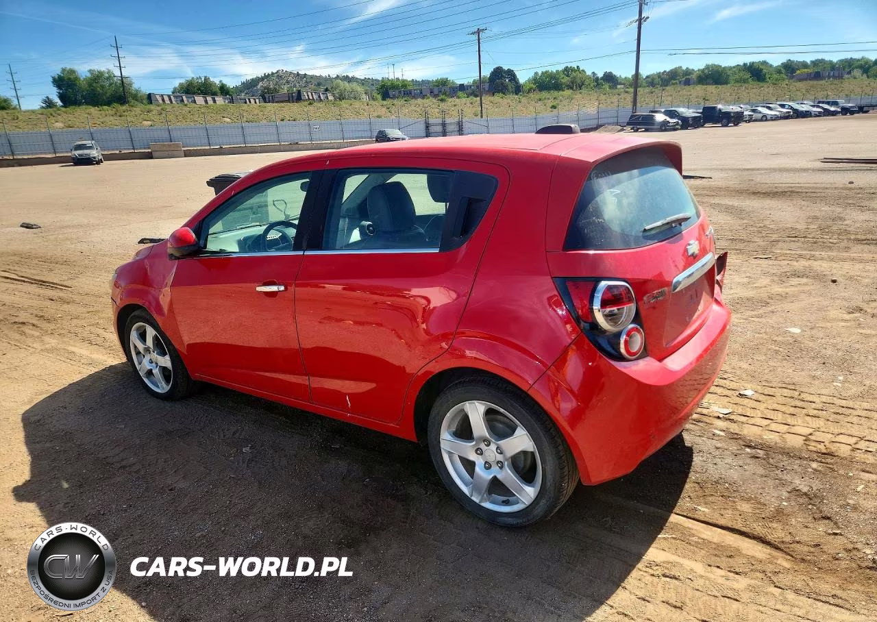 2015 Chevrolet Sonic VIN:1G1JE6SB0F4119393 - 2