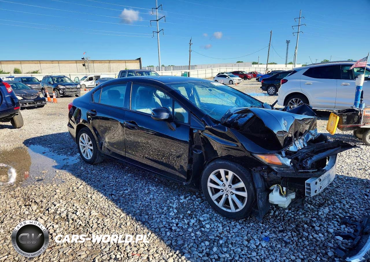 2012 Honda Civic Ex VIN:2HGFB2F89CH316785 - 4