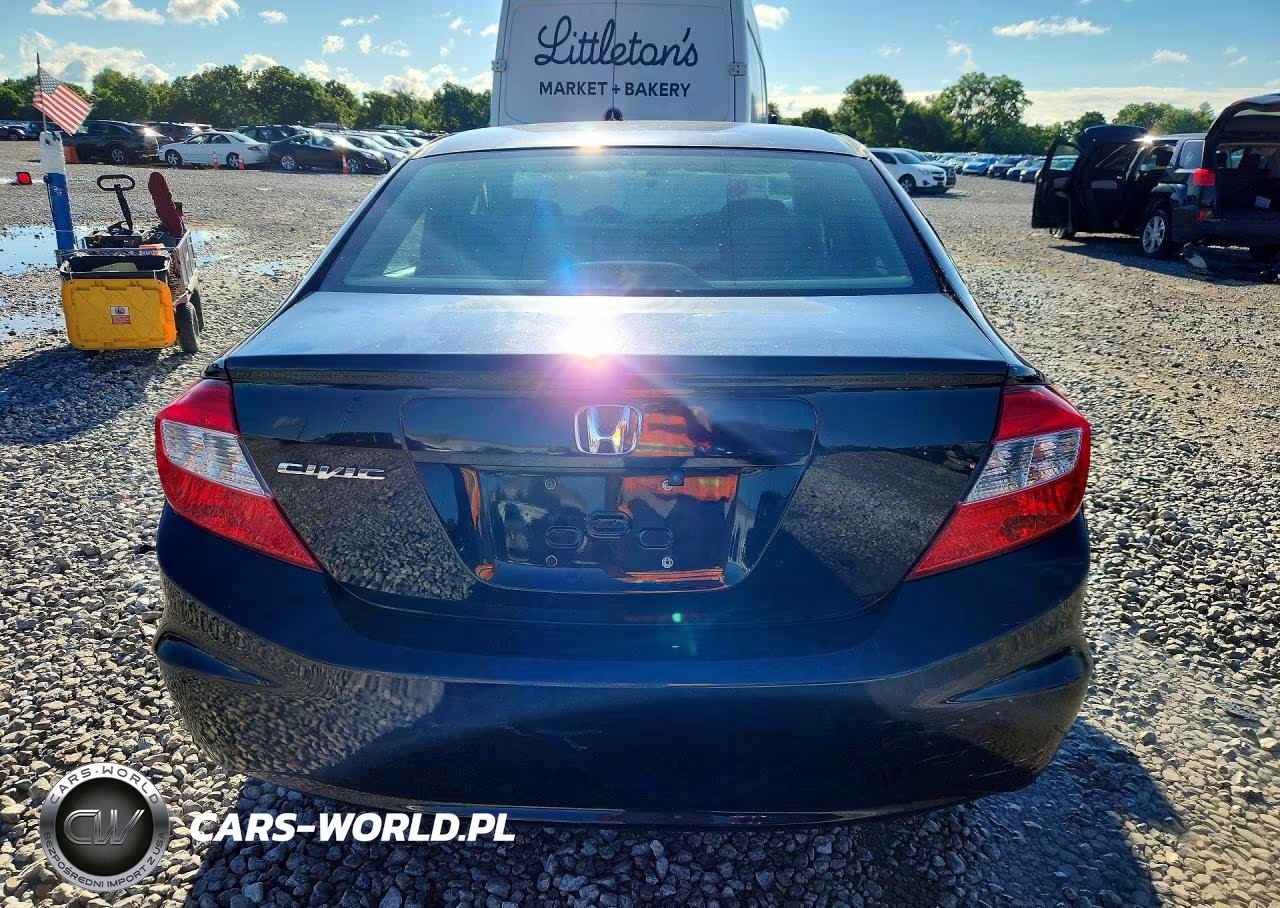 2012 Honda Civic Ex VIN:2HGFB2F89CH316785 - 6