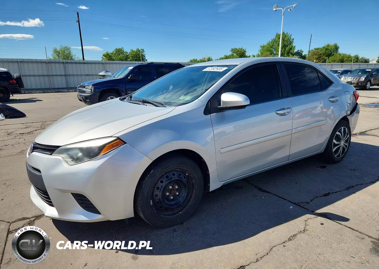 2014 TOYOTA COROLLA L – zdjęcie 1 z 13