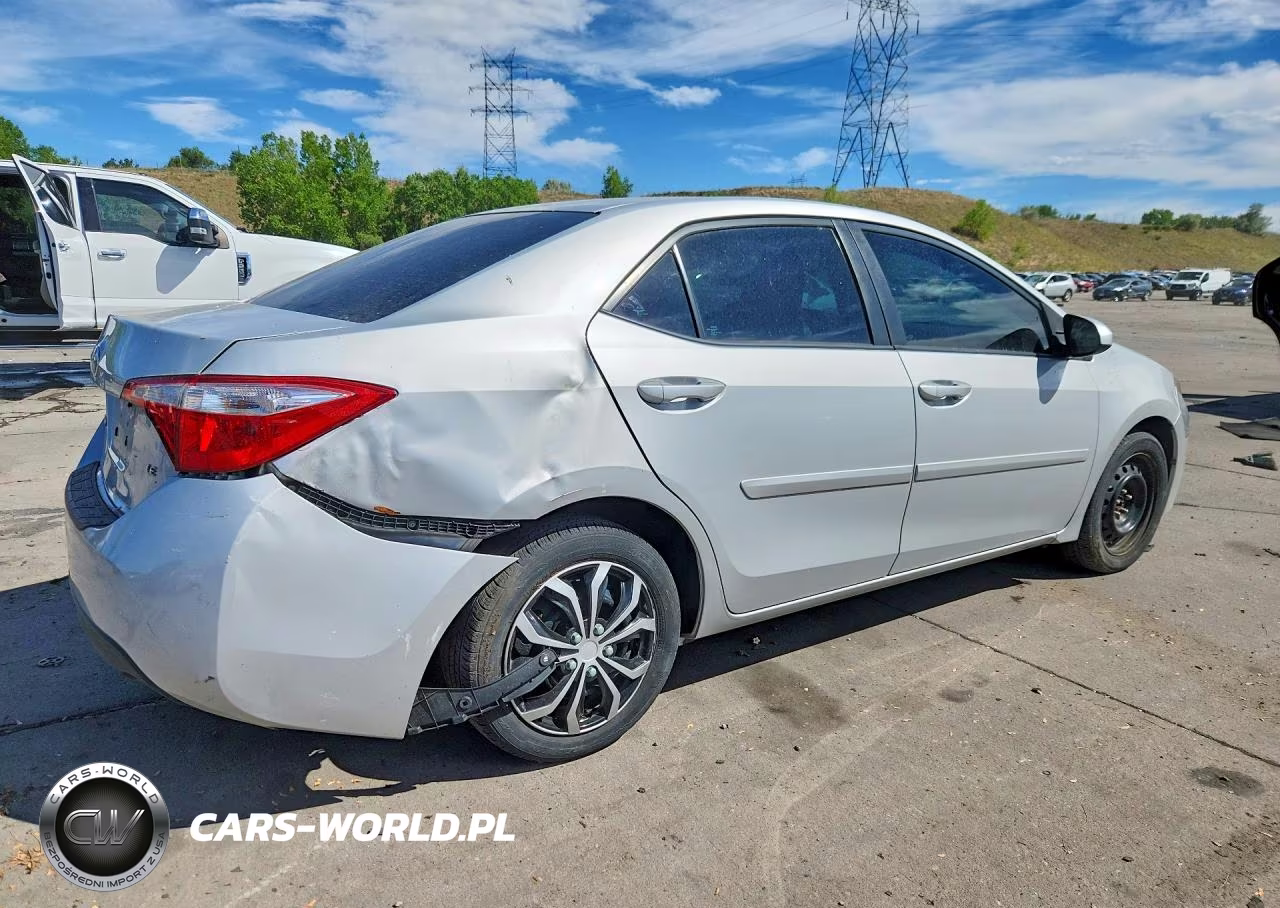 2014 TOYOTA COROLLA L VIN:2T1BURHE9EC138344 - 3