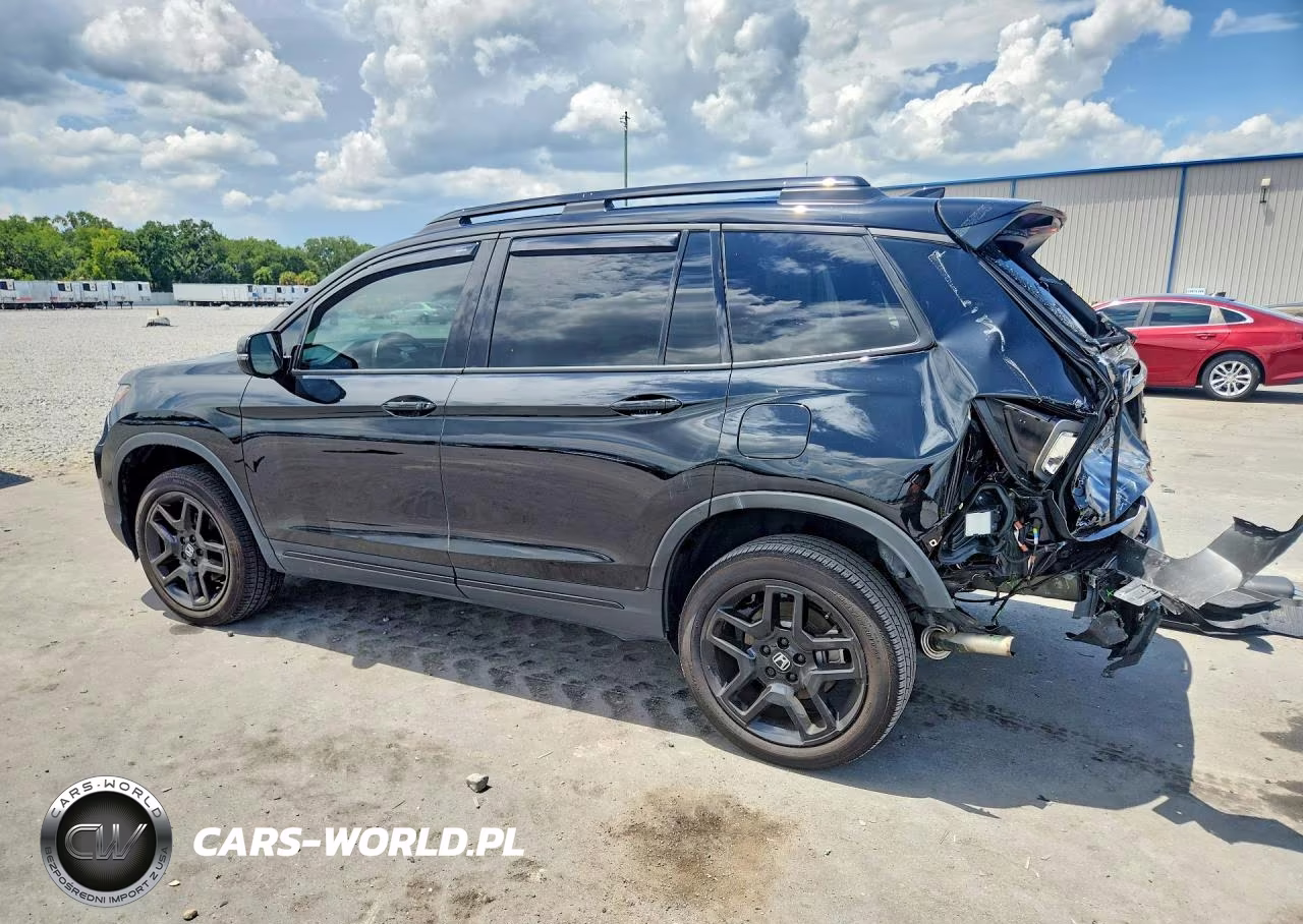 2024 Honda Passport Black Edition VIN:5FNYF8H89RB009935 - 2