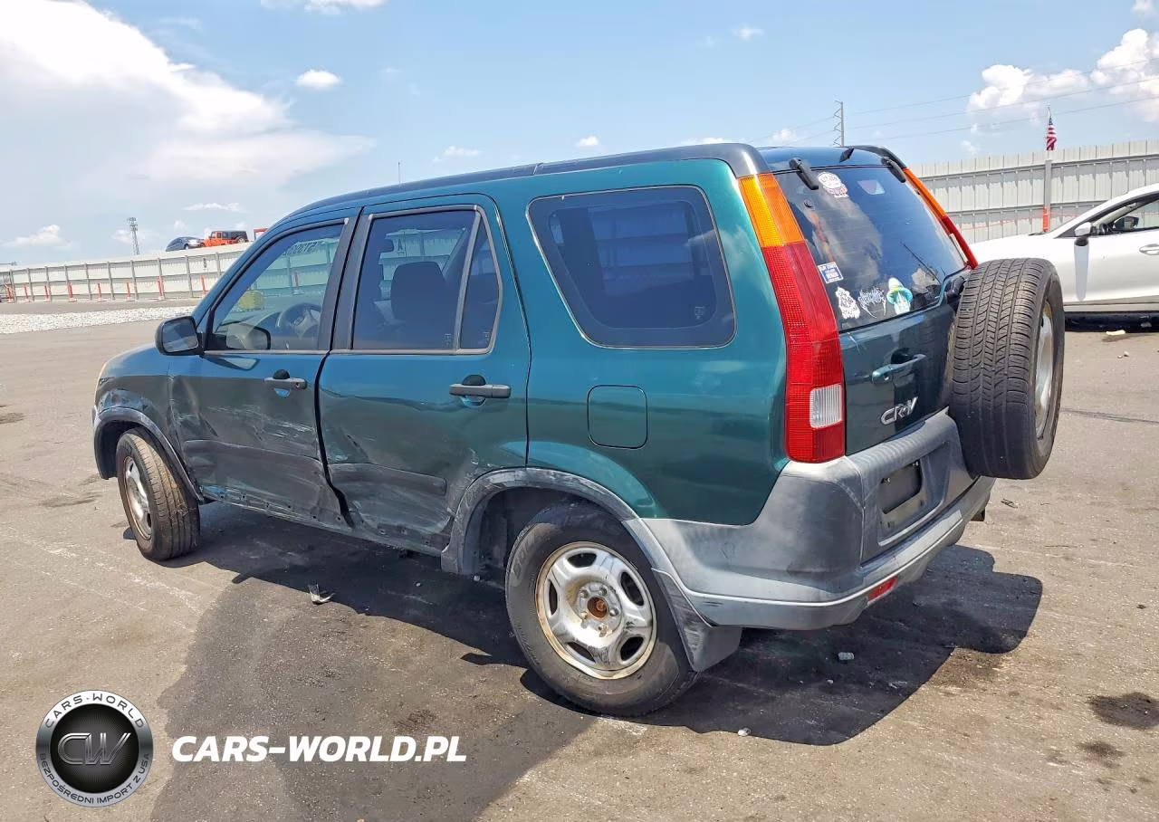 2002 Honda Cr-V Lx VIN:JHLRD68492C014280 - 2