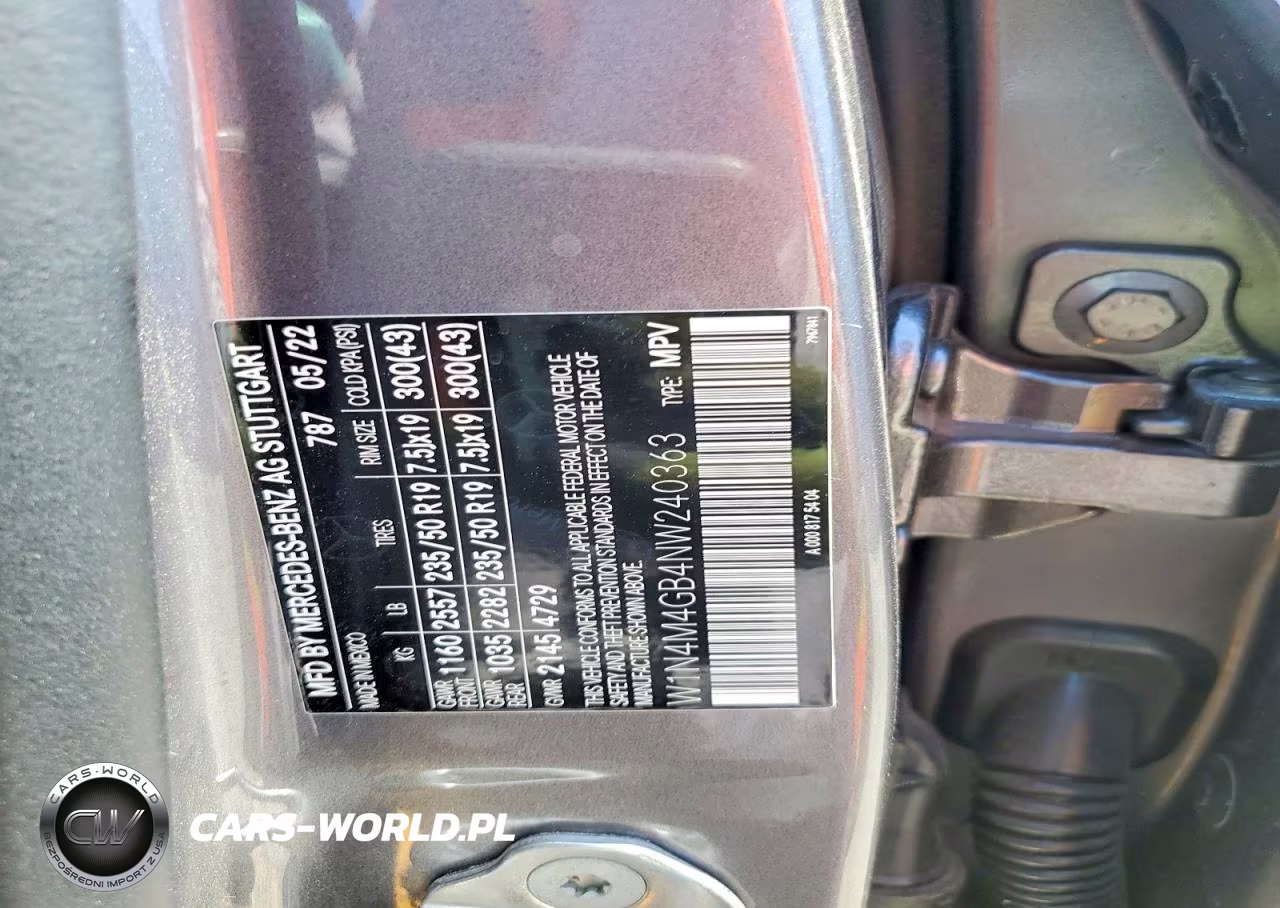 2022 Mercedes-Benz Glb 250 VIN:W1N4M4GB4NW240363 - 13