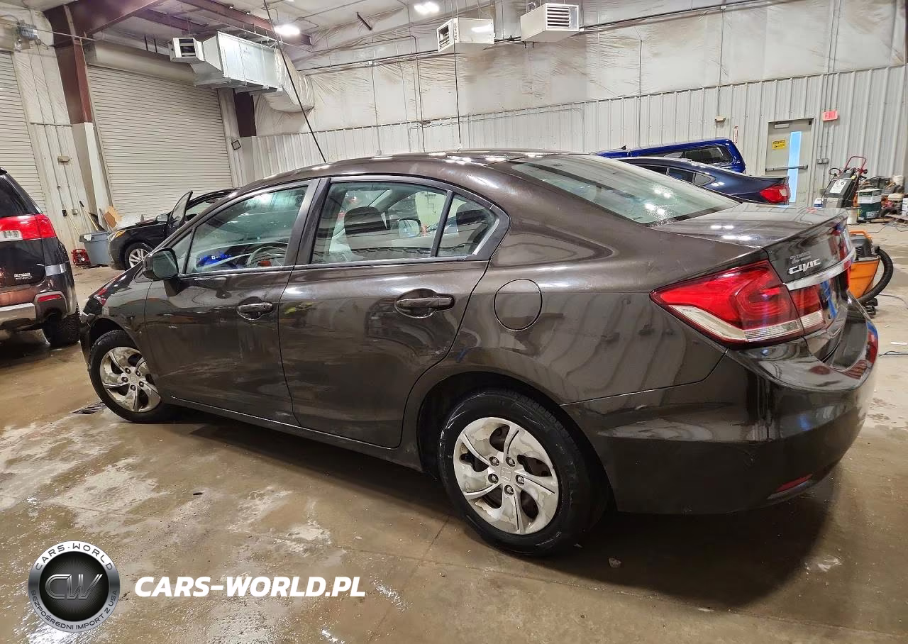 2013 Honda Civic Lx VIN:19XFB2F53DE017830 - 2