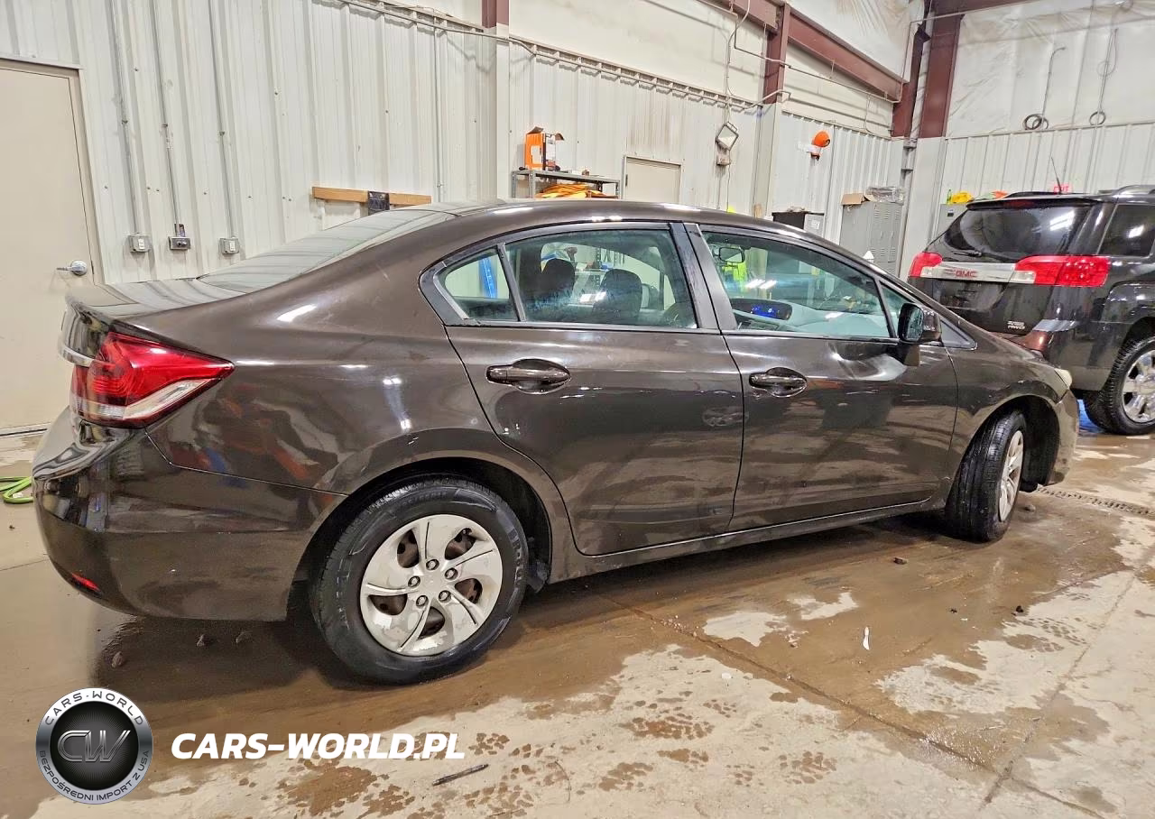 2013 Honda Civic Lx VIN:19XFB2F53DE017830 - 3