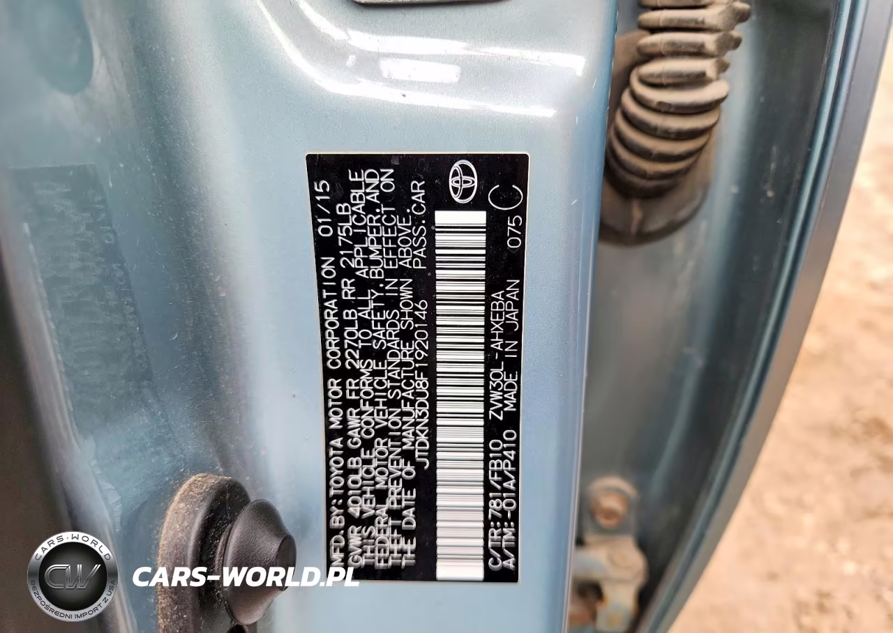 2015 Toyota Prius Three VIN:JTDKN3DU8F1920146 - 12